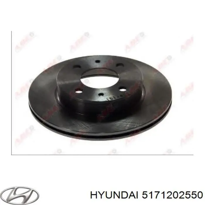 Тормоз дисковый передний Hyundai/Kia 5171202550 цена, от 20.46 USD
