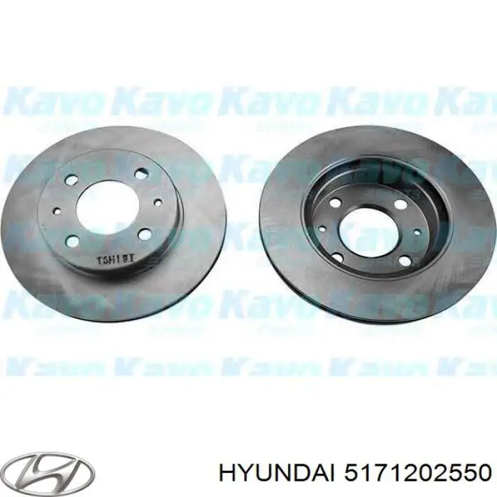 Купить 5171202550 Hyundai/Kia Ротор тормозной