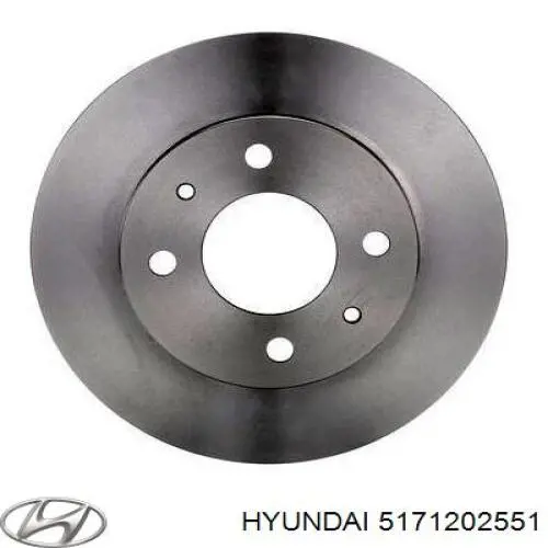 Купить 5171202551 Hyundai/Kia Ротор тормозной