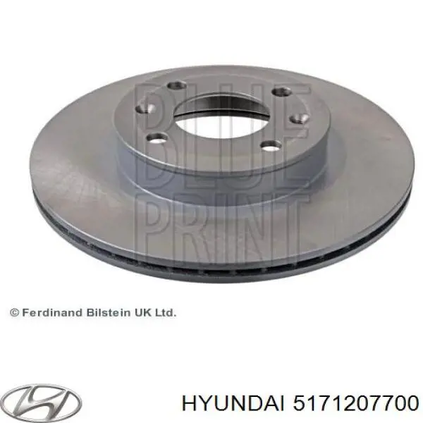 Тормоз дисковый передний Hyundai/Kia 5171207700 цена, от 35.97 USD