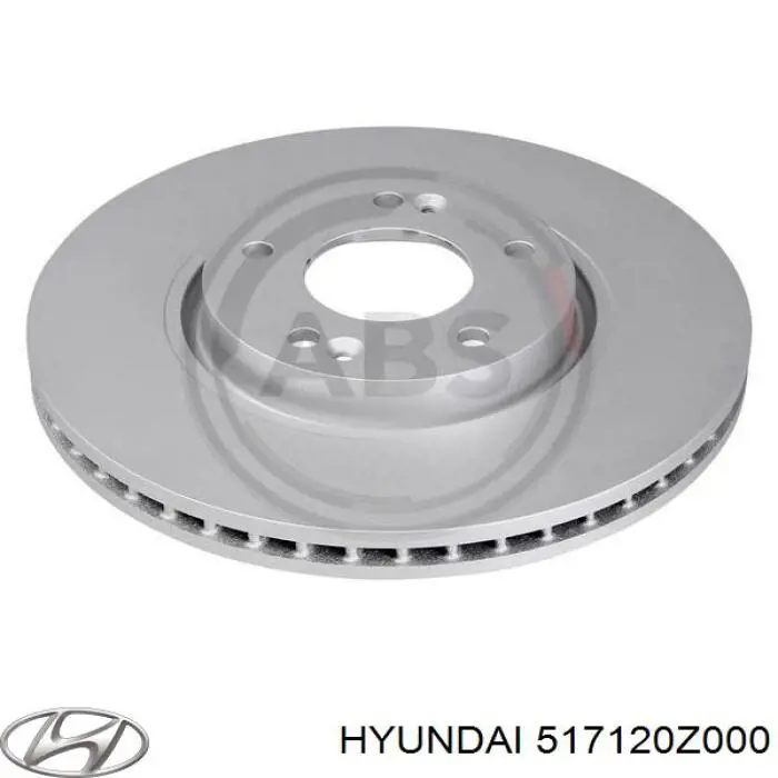 Купить 517120Z000 Hyundai/Kia Ротор тормозной