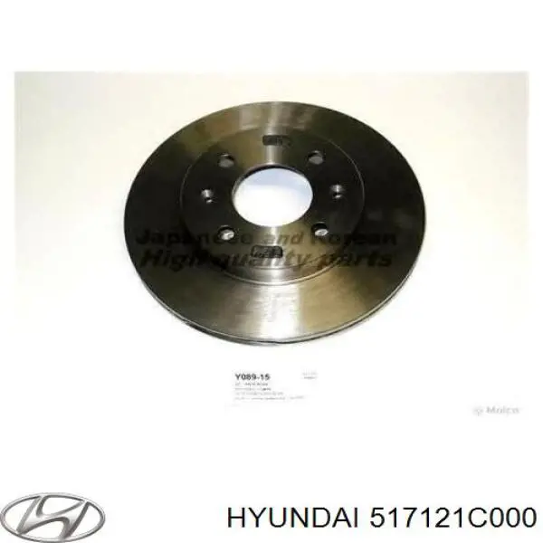 Тормоз дисковый передний Hyundai/Kia 517121C000 цена, от 36.88 USD