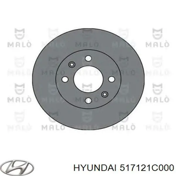 Купить 517121C000 Hyundai/Kia Ротор тормозной