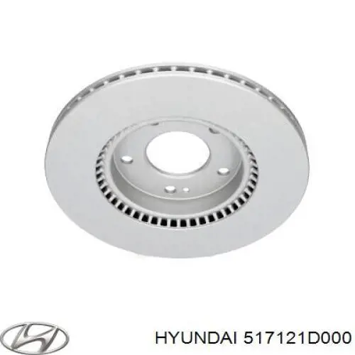Тормоз дисковый передний Hyundai/Kia 517121D000 цена, от 45.23 USD