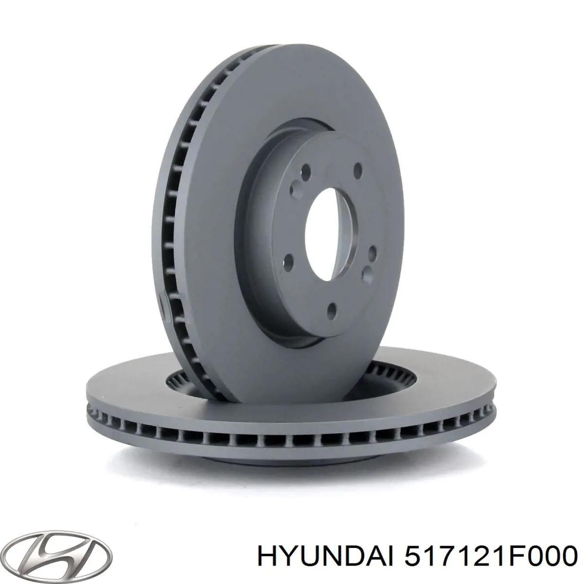 Передние тормозные диски 517121F000 Hyundai/Kia