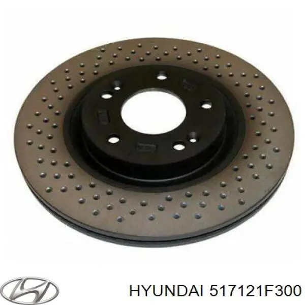 Купить 517121F300 Hyundai/Kia Ротор тормозной