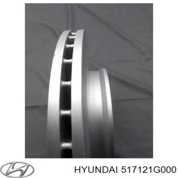 Тормоз дисковый передний Hyundai/Kia 517121G000 цена, от 28.53 USD