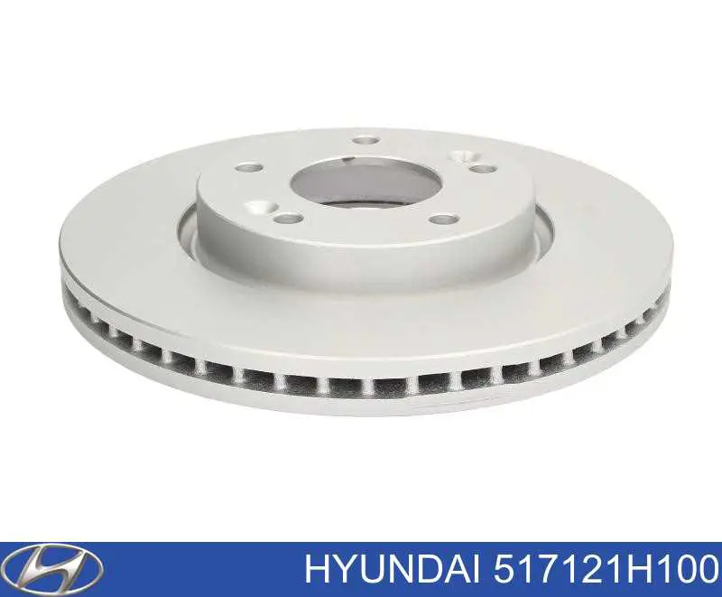 517121H100 Hyundai/Kia disco do freio dianteiro