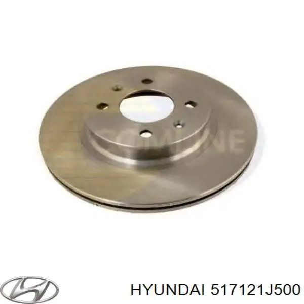 Тормоз дисковый передний Hyundai/Kia 517121J500 цена, от 36.19 USD