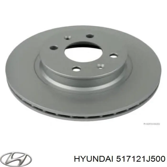 Купить 517121J500 Hyundai/Kia Ротор тормозной