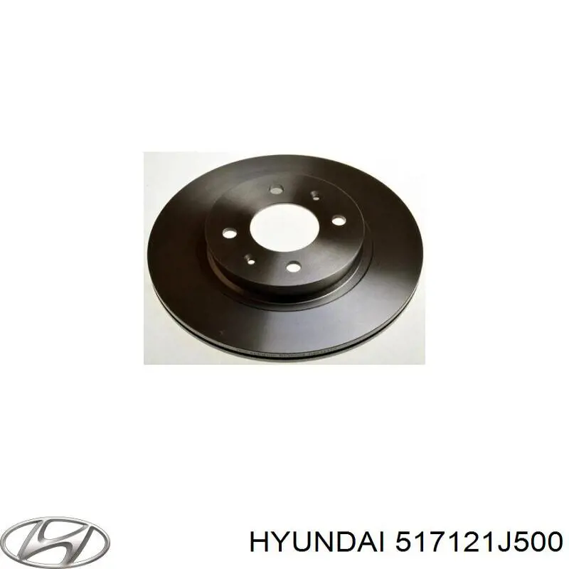 Тормоз дисковый передний Hyundai/Kia 517121J500 цена, от 36.19 USD
