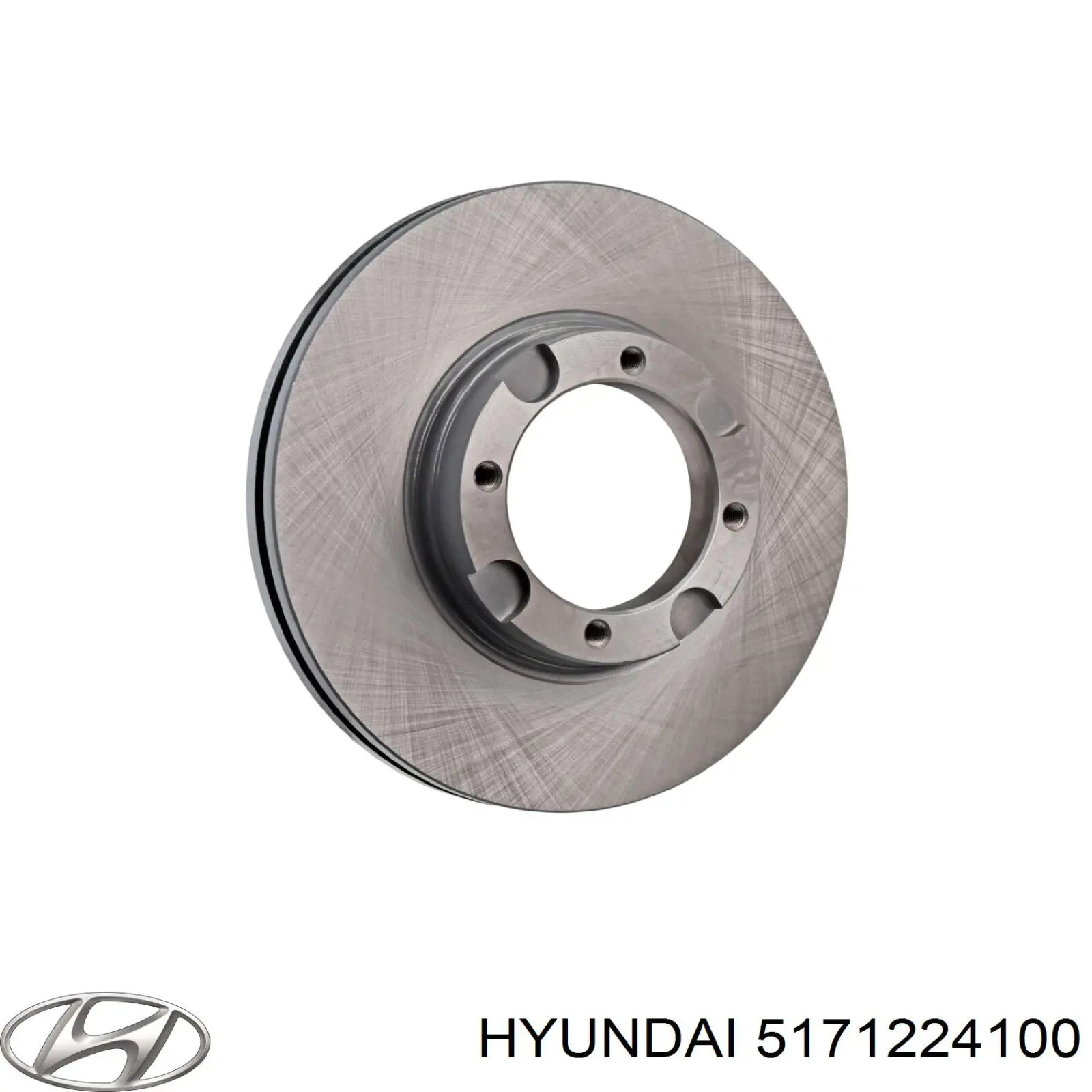 5171224100 Hyundai/Kia Диск тормозной передний