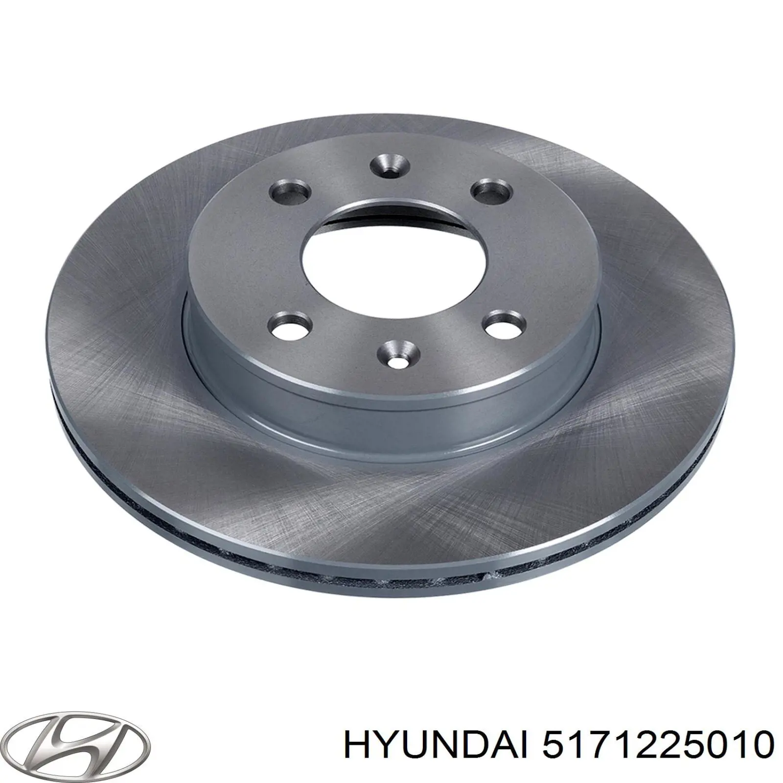 Передние тормозные диски 5171225010 Hyundai/Kia