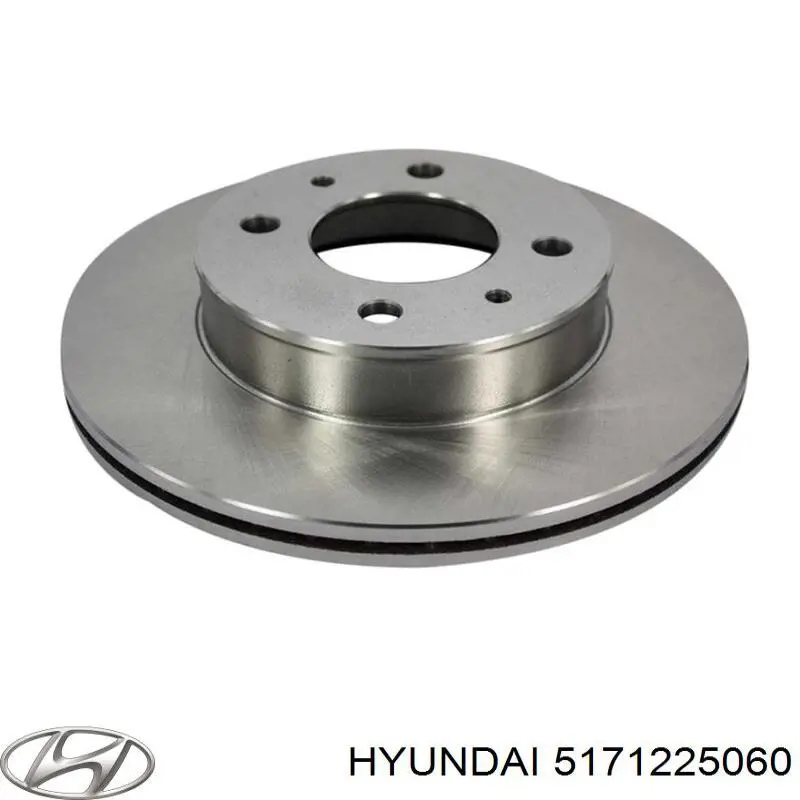 Передние тормозные диски 5171225060 Hyundai/Kia