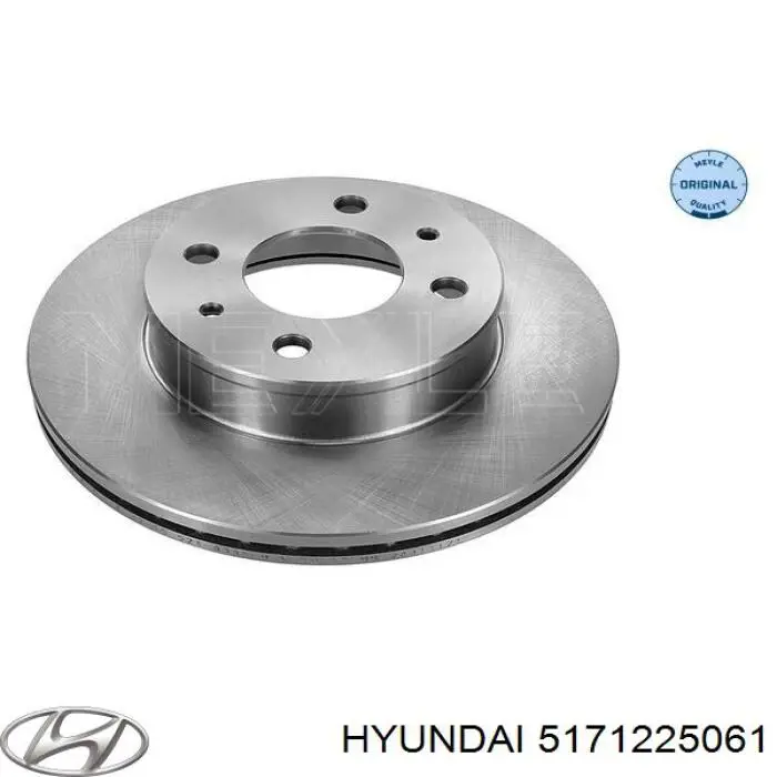 Тормоз дисковый передний Hyundai/Kia 5171225061 цена, от 25.45 USD