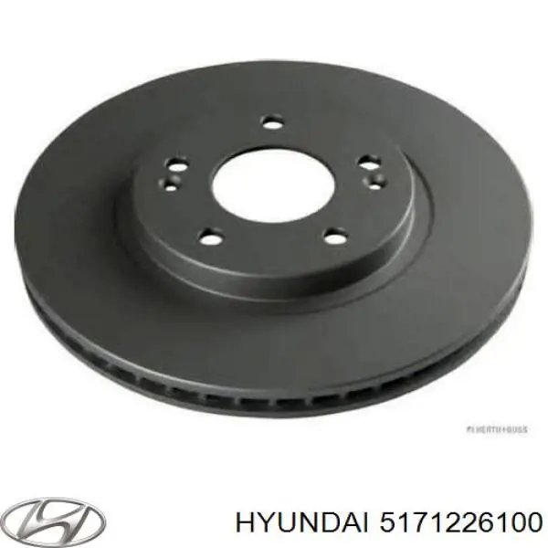5171226100 Hyundai/Kia диск тормозной передний