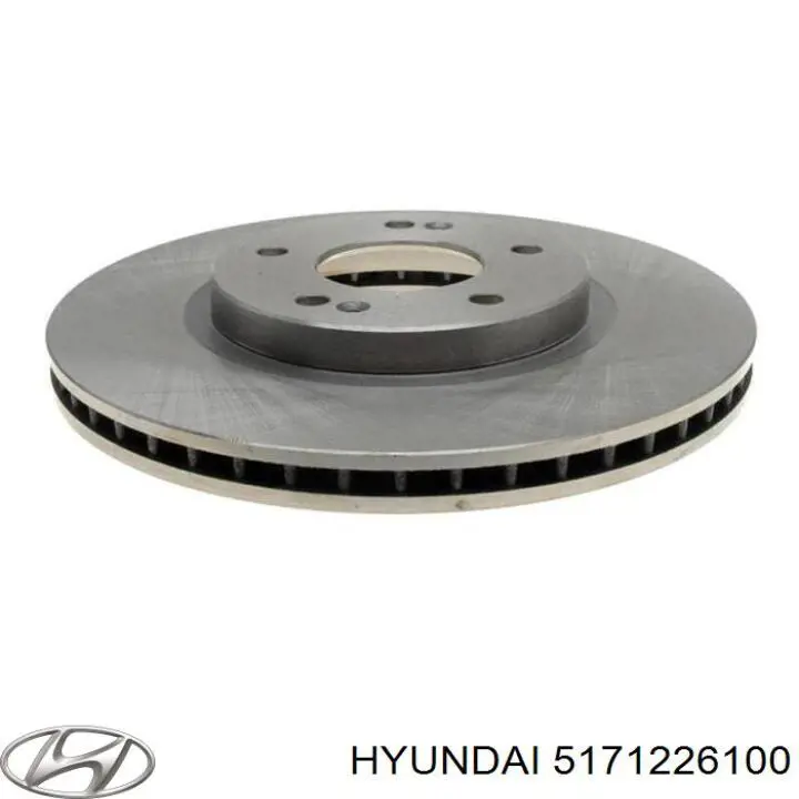 Тормоз дисковый передний Hyundai/Kia 5171226100 цена, от 15.59 USD