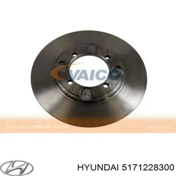 Передние тормозные диски 5171228300 Hyundai/Kia