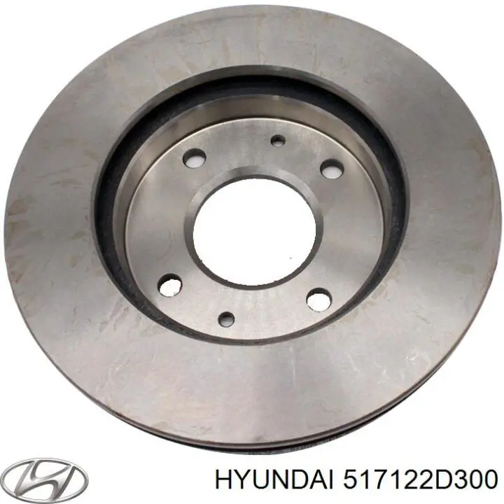 Купить 517122D300 Hyundai/Kia Ротор тормозной