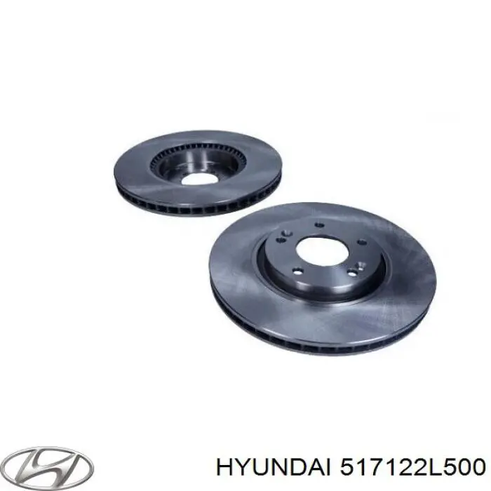 Передний тормозной диск Hyundai/Kia 517122L500