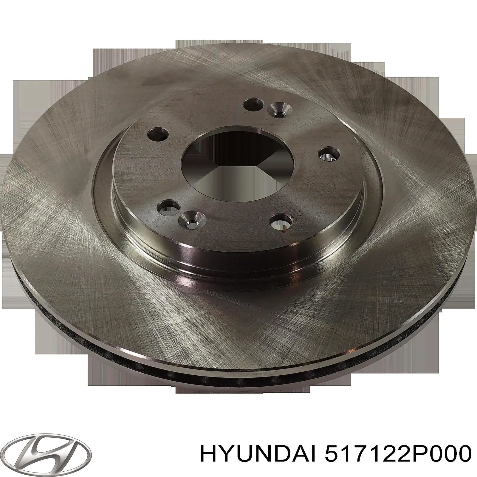 Купить 517122P000 Hyundai/Kia Ротор тормозной