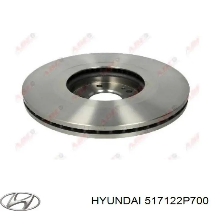 Купить 517122P700 Hyundai/Kia Ротор тормозной
