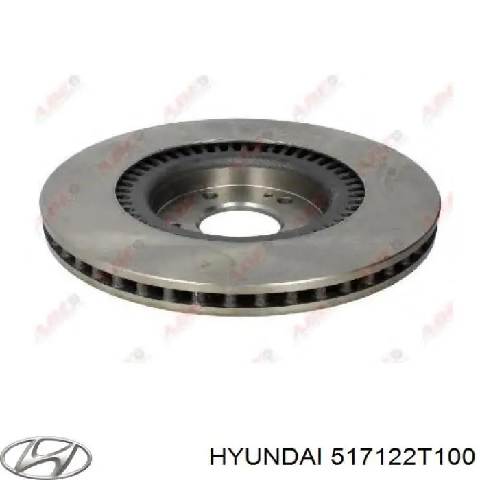 Купить 517122T100 Hyundai/Kia Ротор тормозной