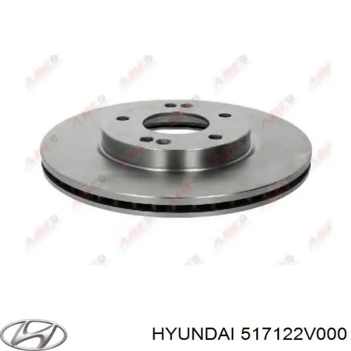 Купить 517122V000 Hyundai/Kia Ротор тормозной