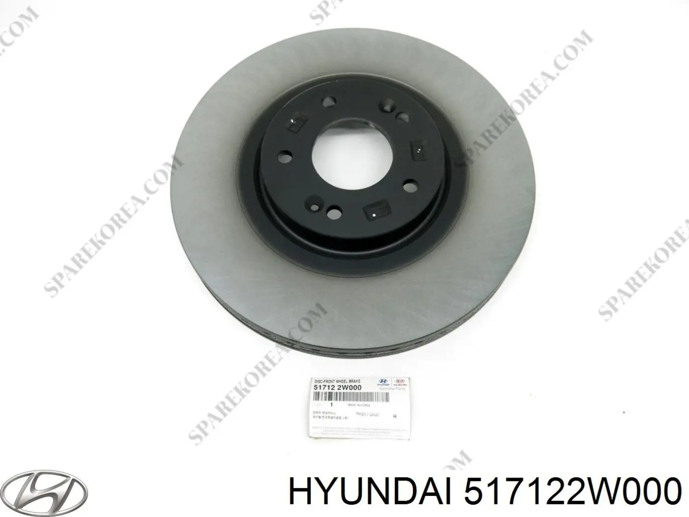 Передний тормозной диск LPR H2049V