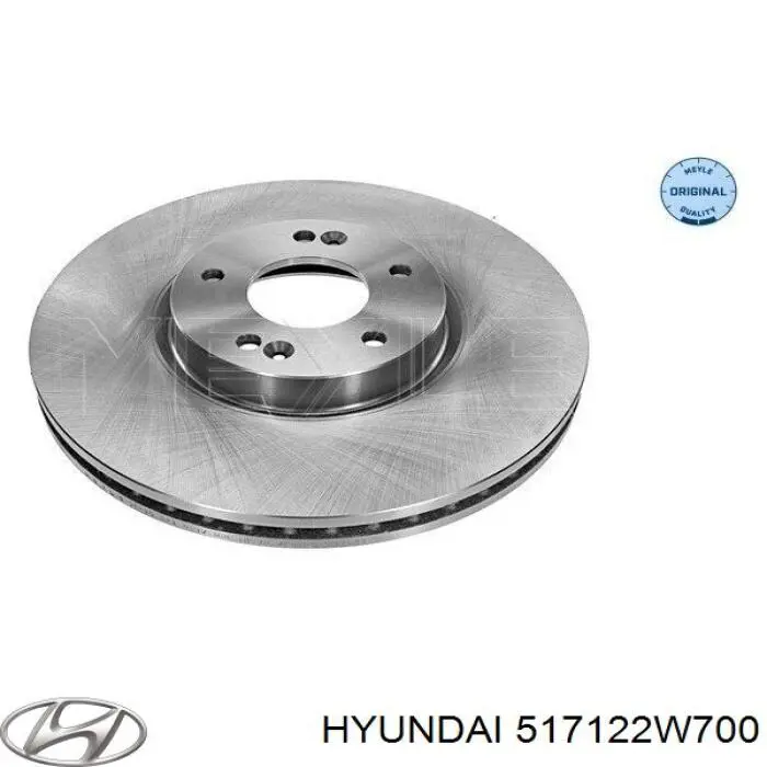 Тормоз дисковый передний Hyundai/Kia 517122W700 цена, от 24.07 USD