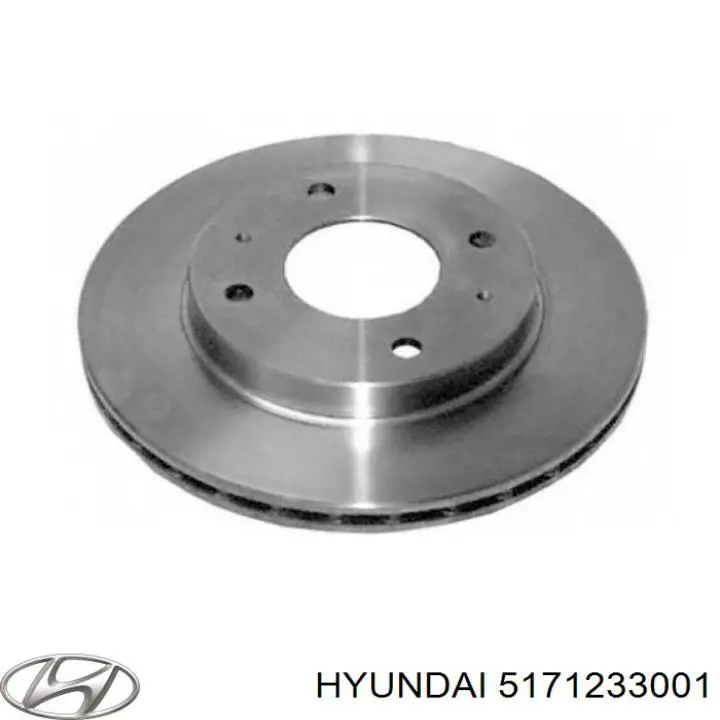 5171233001 Hyundai/Kia диск тормозной передний