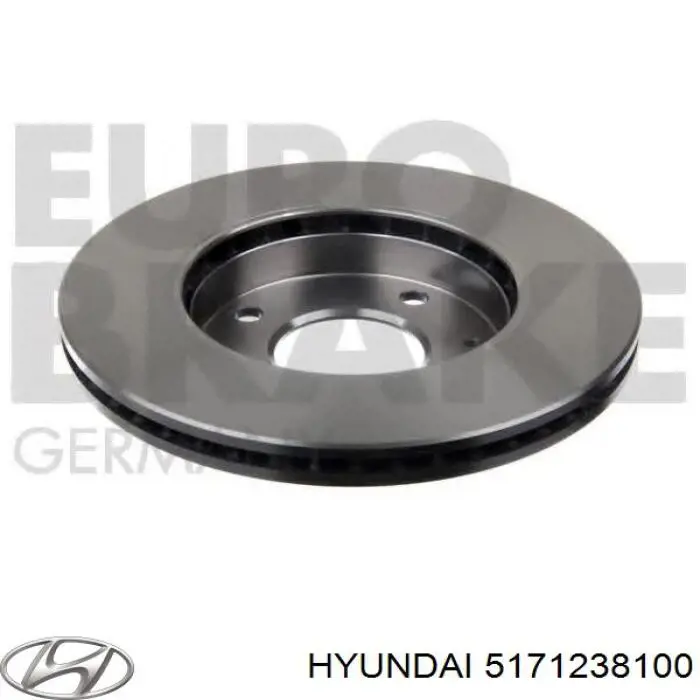 Тормоз дисковый передний Hyundai/Kia 5171238100 цена, от 29.04 USD