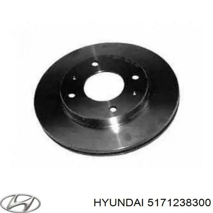 Передние тормозные диски 5171238300 Hyundai/Kia