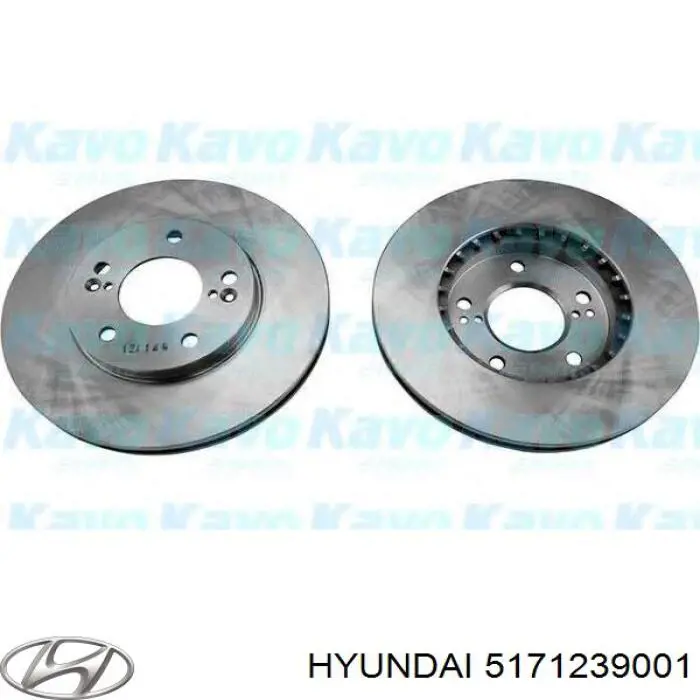 Тормоз дисковый передний Hyundai/Kia 5171239001 цена, от 38.09 USD