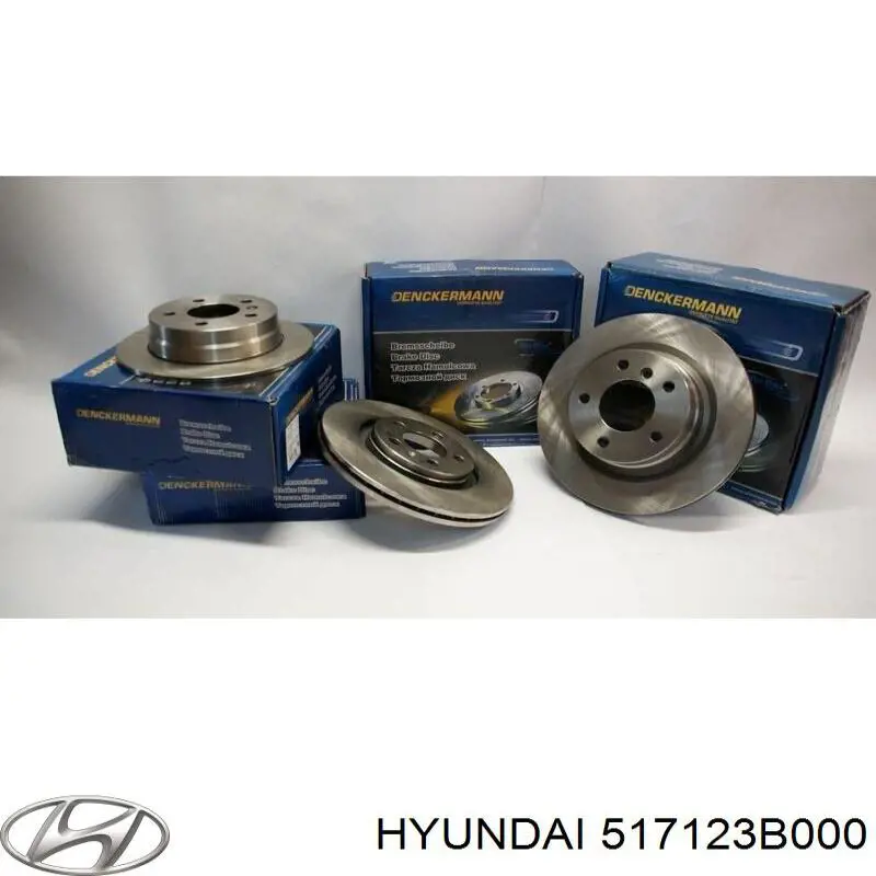 Передний тормозной диск Hyundai/Kia 517123B000