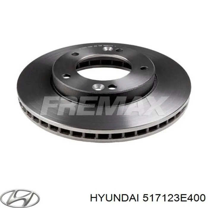 517123E400 Hyundai/Kia тормозные диски
