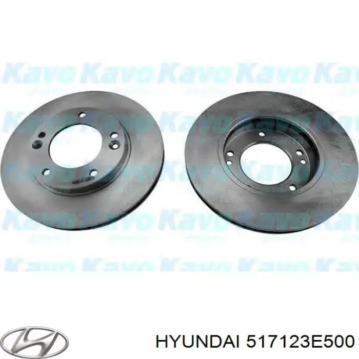 Тормоз дисковый передний Hyundai/Kia 517123E500 цена, от 12.71 USD