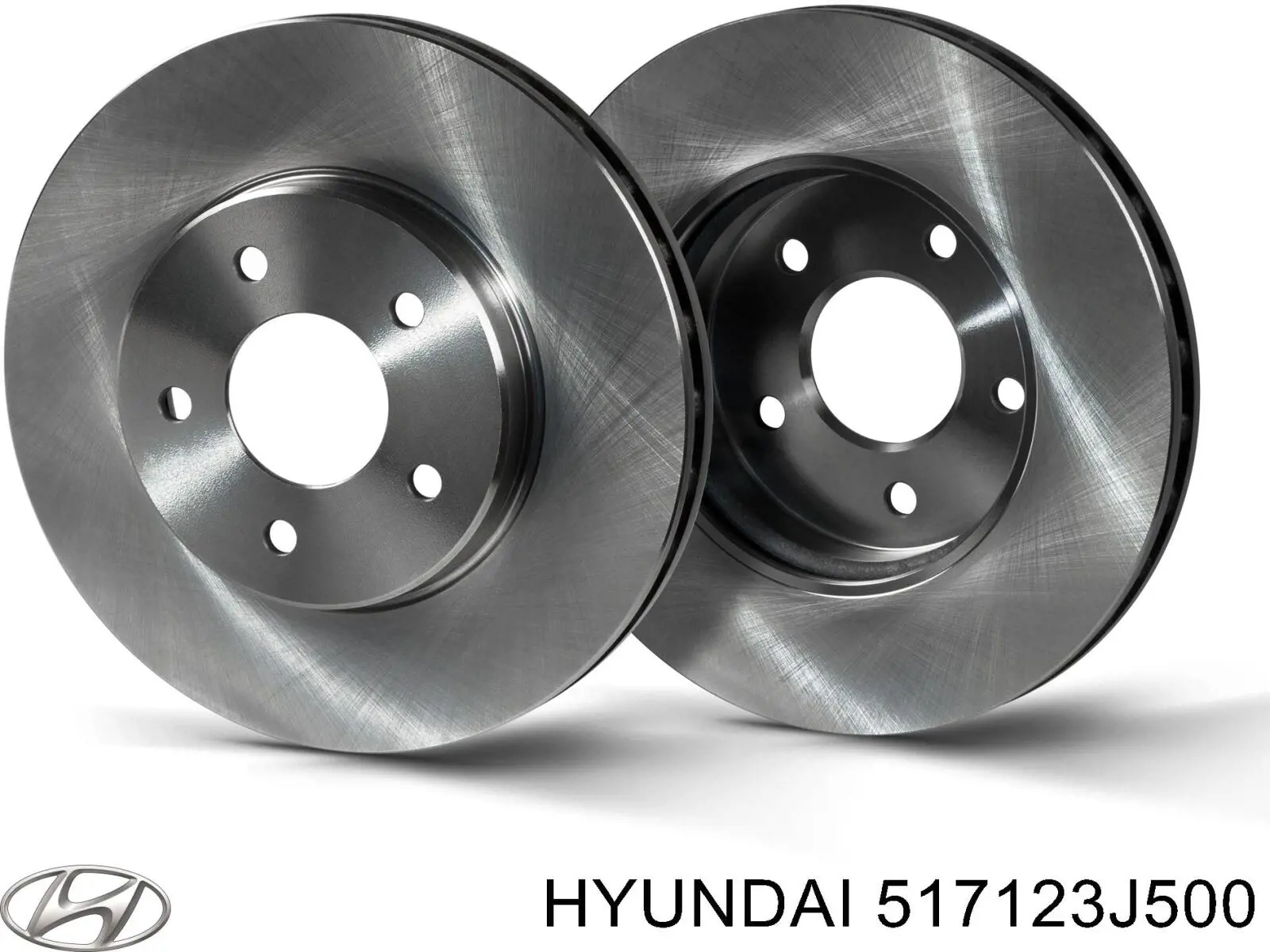 Передний тормозной диск Hyundai/Kia 517123J500