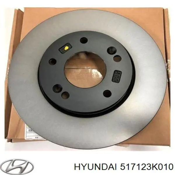 Freno de disco delantero 517123K010 Hyundai/Kia