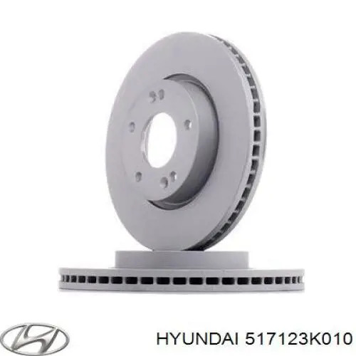 517123K010 Hyundai/Kia диск тормозной передний