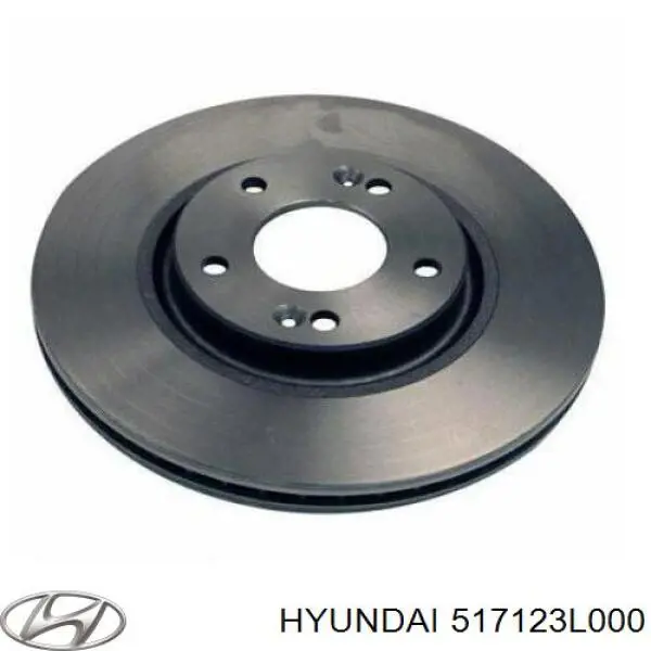 517123L000 Hyundai/Kia диск тормозной передний