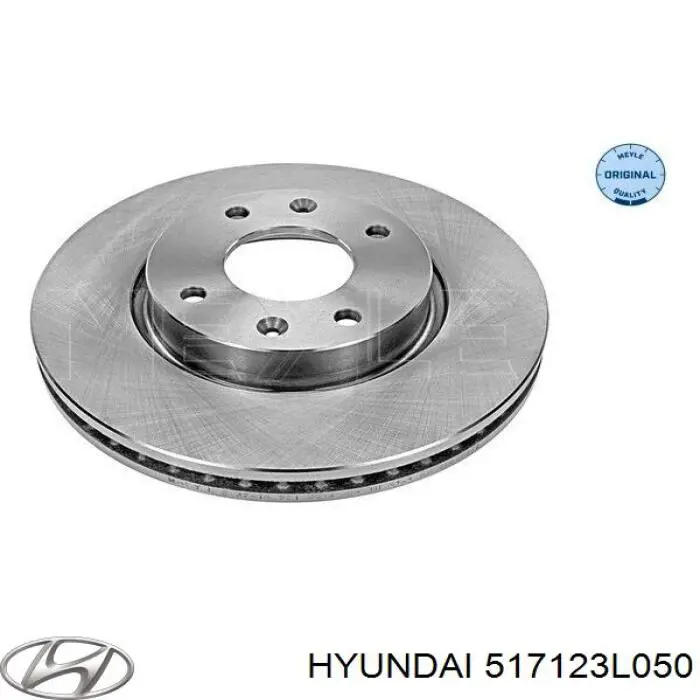Тормоз дисковый передний Hyundai/Kia 517123L050 цена, от 69.21 USD