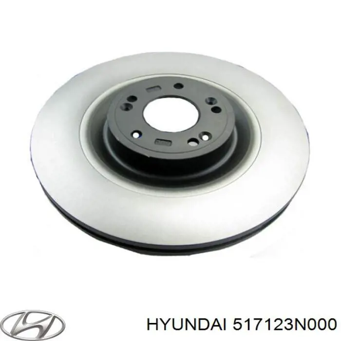 Передние тормозные диски 517123N000 Hyundai/Kia