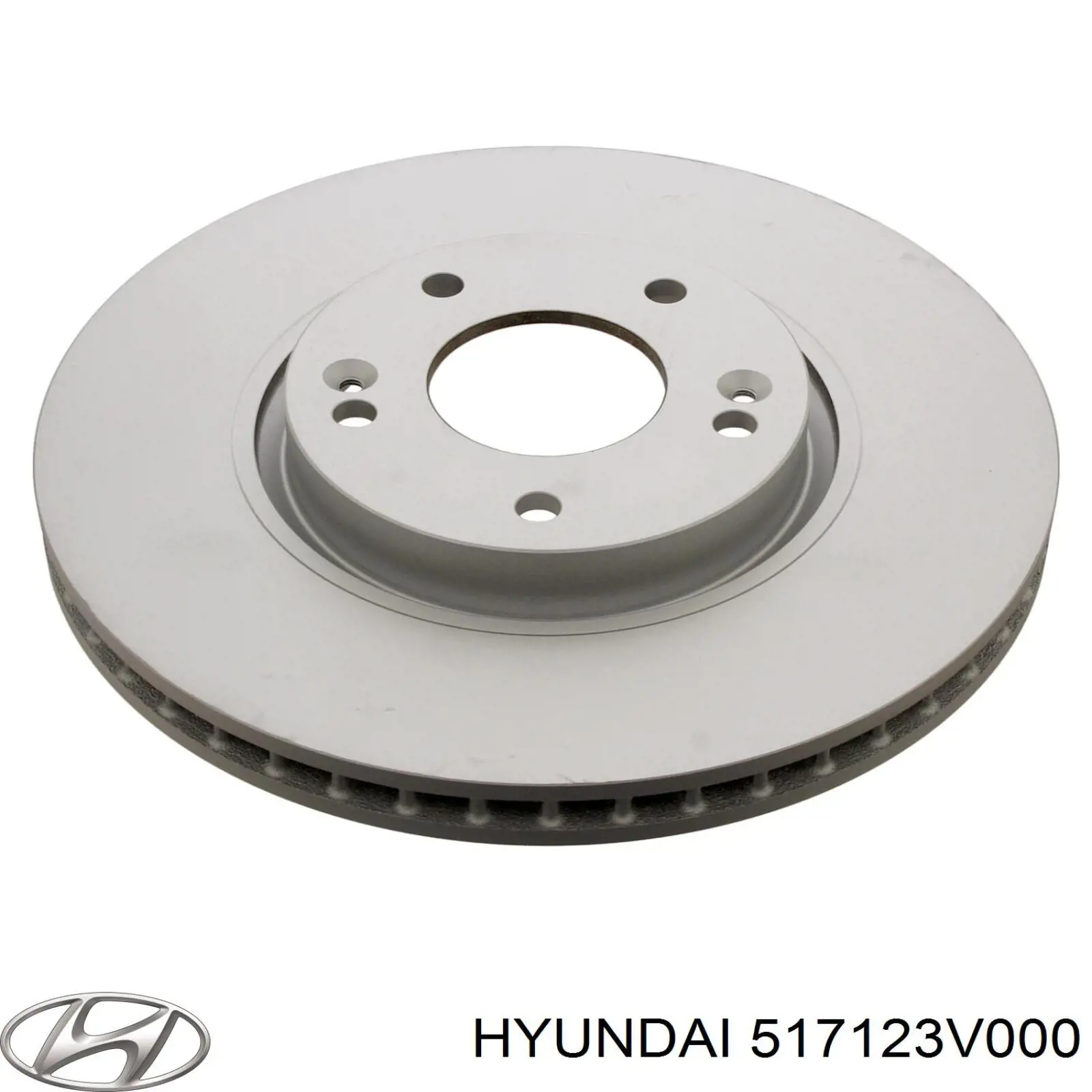 Тормоз дисковый передний Hyundai/Kia 517123V000 цена, от 51.67 USD