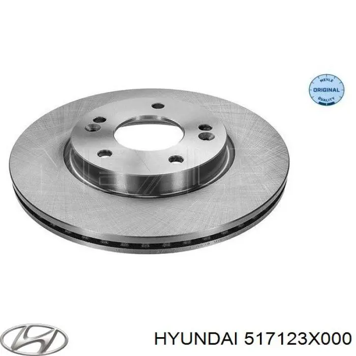 Тормоз дисковый передний Hyundai/Kia 517123X000 цена, от 10.14 USD