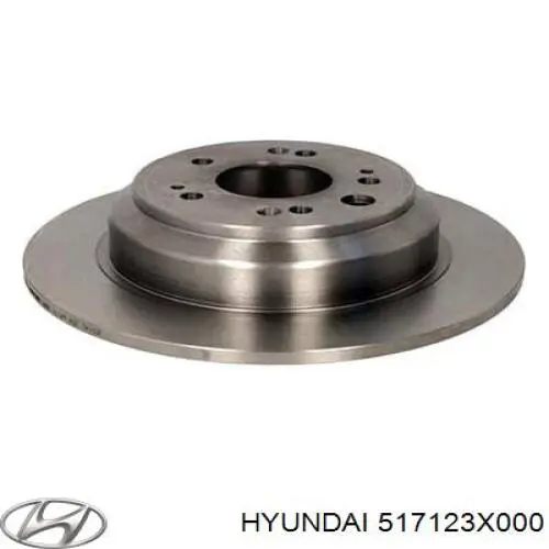 Купить 517123X000 Hyundai/Kia Ротор тормозной