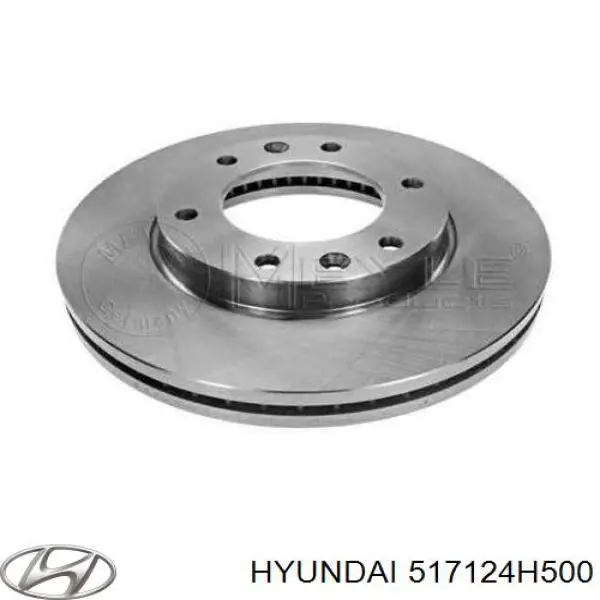 Купить 517124H500 Hyundai/Kia Ротор тормозной