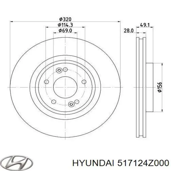 Купить H2049V LPR Ротор тормозной