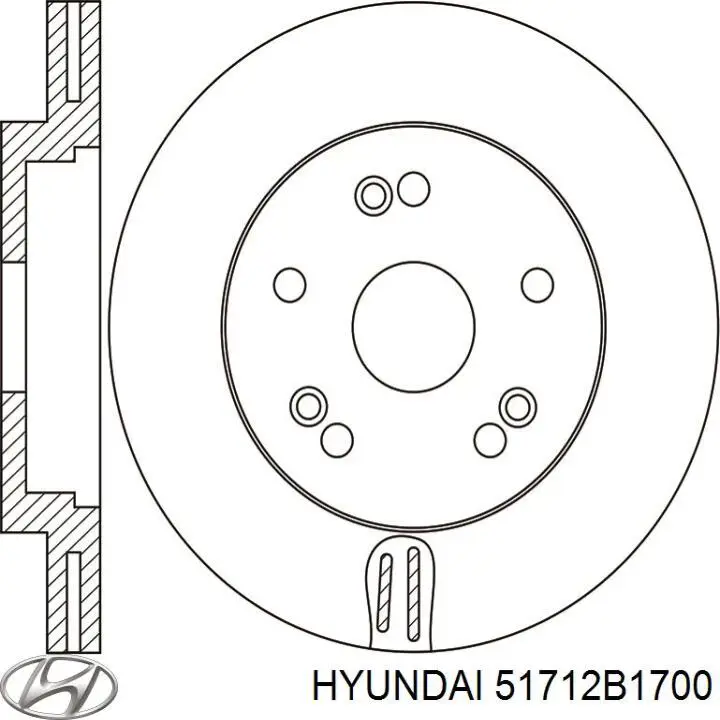 51712B1700 Hyundai/Kia 