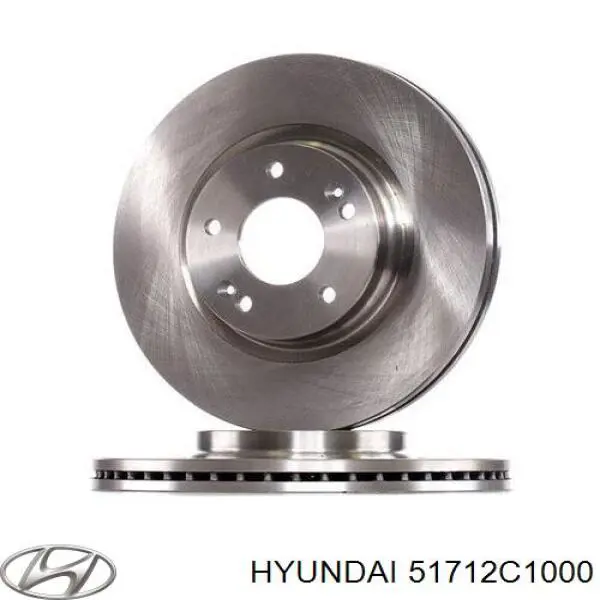 Купить 51712C1000 Hyundai/Kia Ротор тормозной